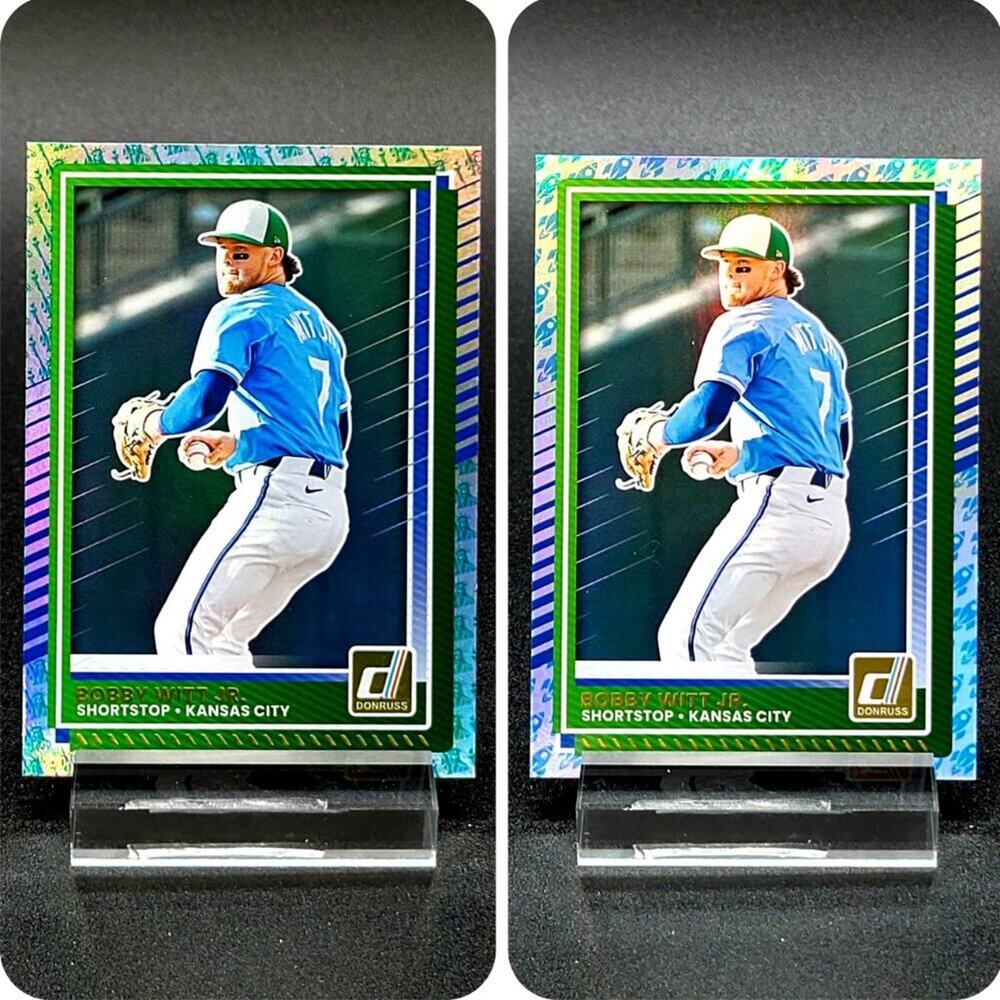 Bobby Witt Jr. 2025 Rockets and Liberty Inserts Kansas City Royals